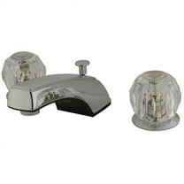 Kingston Brass KB921 Two Handle 8 in. to 16 in. Widespread Lavatory Faucet with Retail Pop-up
