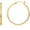 20mm Gold, variant on 3mm Wide Large Hoop Earrings for Women Hypoallergenic 925 Sterling Silver Post Gold Earrings Lightweight Silver Hoop Earrings Oversize Big Gold Hoops 30/40/50/60MM