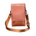 thumbnail image 1 of Seitruly Estilista Peluquería Tijeras Herramienta Cintura Holster Bolsa de hombro plantillas de cejas Marrón, 1 of 1