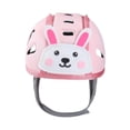 thumbnail image 2 of Protector de casco para bebé, suave, anticaída, cómodo, anticolisión para gatear, caminar, transpirable para niños y niñas Rosa, 2 of 8