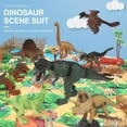 thumbnail image 4 of Zacro Dinosaur Toys Play Set, 51pcs Dinosaur Toys for Boys & Girls with Play Mat, Dinosaur Figures, Trees, Rocks, Fossil, Great Dinosaur Toy Gift for Toddlers Kids Age 3 4 5 6 Years Old & Up, 4 of 11