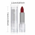 thumbnail image 2 of Halloween Lipstick Matte Lip Gloss Long Lasting Waterproof Lip Color Portable Mini Ice Cream Texture Vintage Gothic Festival Makeup, 2 of 7