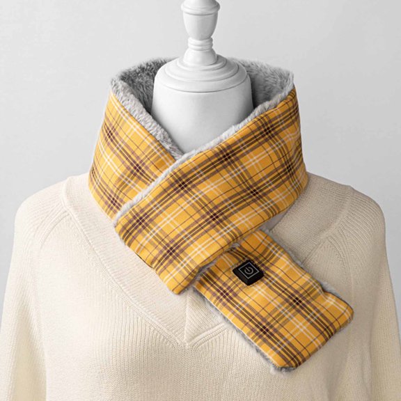 Azrian Deals USB Smart Charging Neck And Shoulder Winter Cold Protection And Warm Heating Men And Women Scarf