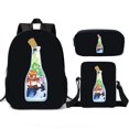 thumbnail image 3 of 2024 Nuevo Disney Inside Out2 Paquete de tres piezas de libros de dibujos animados Paquete de comida Estuche para bolígrafos Mochila para escuela primaria y secundaria, 3 of 5