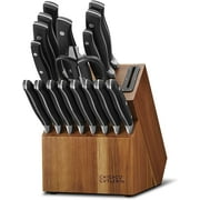 Chicago Cutlery Insignia Classic 18-Piece Kitchen Knife Block Set with Built-in Sharpener