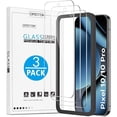 thumbnail image 1 of xixishop Screen Protector for Google Pixel 10/10 Pro with Alignment Frame, Tempered Glass Film for Pixel 10/10 Pro, Anti-Scratch, 9H Hardness, HD Clear, 3 Pack, 1 of 1