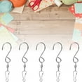 thumbnail image 3 of 10Pcs Hanging Clips Hook, Clips With Hook Hooks With Clips Hook Clips, For Bird Feeders Wind Chimes 10pcs, 3 of 8