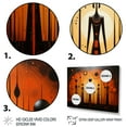 thumbnail image 3 of Designart "African Tribal flow V" African Tribal Metal Wall Decor Set, 3 of 5