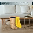 thumbnail image 5 of unbranded  Outdoor Decor Rattan Trash Can Elegant Household Eco-friendly Waste Bin, 5 of 8