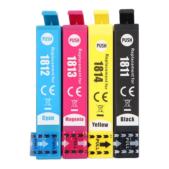 Reemplazo De Cartuchos De Tinta, Impresión Clara Y Precisa Cartuchos De Tinta Compatibles Color Rápido 4 Colores Salida Suave Salida Ultra Alta Para La Escuela
