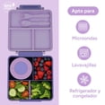 thumbnail image 4 of Lonchera para niña tipo omiebox incluye termo y cubiertos, bento box c 4 compartimentos modulables de gran capacidad, lunch box con sellado hermético anti-fugas, caja de almuerzo BPA Free, 4 of 8