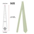 thumbnail image 2 of Fotbe Frogs and Dragonflies Corbata Clásica para Hombre con Estampado – Corbata de Seda Jacquard Tejida, para Negocios, Bodas y Eventos Formales, 2 of 7