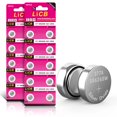thumbnail image 1 of LiCB SR626SW 377 626 Watch Battery 1.55V Button Cell Batteries (20 Pack), 1 of 8