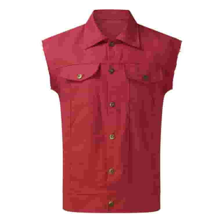 福袋売れ残りセール Chalecos Upioiwer Chalecos Vest Canvas Mens Frio El Para Clothing