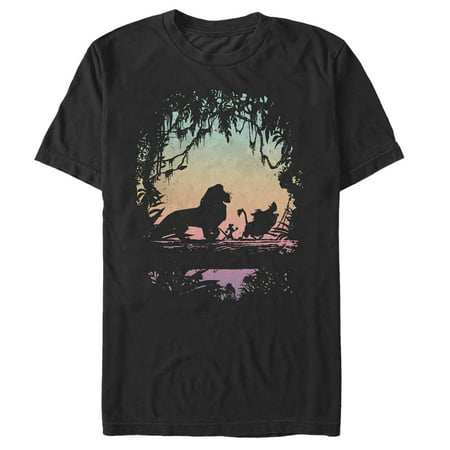 Lion King Men's Best Friends in Paradise T-Shirt (Lion King Best Friend Shirts)