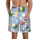 thumbnail image 1 of Balery Colorful Koi Fish Traje de Baño Estilo Hawaiano para Hombre, Shorts de Secado Rápido con Bolsillos-3X-Large, 1 of 6
