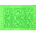 thumbnail image 1 of Ahgly Company Indoor Rectangle Oriental Green Traditional Area Rugs, 5' x 8', 1 of 4