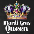 thumbnail image 3 of CafePress - Mardi Gras Queen - Women's Long Sleeve Dark Pajamas, 3 of 3