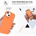 thumbnail image 5 of iPhone 13 Case, Phone Case for iPhone 13,Slim Fit Liquid Silicone Soft Gel Rubber Lightweight Microfiber Lining Shockproof Anti-Scratch Protective Phone Cover for iPhone 13 6.1'',Sunset Orange, 5 of 17