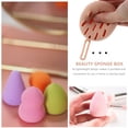 thumbnail image 4 of Makeup Sponge Box Silicone Beauty Sponge Holder Travel Makeup Egg Storage Case, 4 of 8