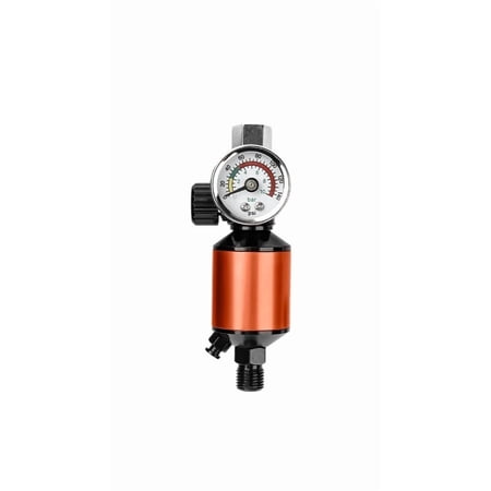Integral Air Regulator With Air Filter In-line Heavy Duty Air Pressure Regulator Kit For Spray Guns And Pneumatic Tools(1/4 NPT) Tool