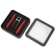 thumbnail image 2 of Cubierta Del Mando A Distancia Del Coche, ABS Y Cuero Keyless Entry Remote Key Fob Protector Shell Para P-anamera C-ayenne 911 T-aycan(rojo), 2 of 14