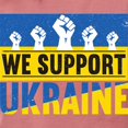 thumbnail image 3 of CafePress - We Support Ukraine T Shirt - Womens Comfort Colors® Shirt, 3 of 4