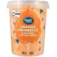 thumbnail image 1 of Great Value Orange Creamsicle Flavoured Cotton Candy, 1 of 5