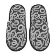 thumbnail image 1 of Fotbe Snake Pantuflas Peludas para Mujer con Estampado, Zapatillas de Peluche, Zapatos de Invierno para Casa, Uso Interior y Exterior-Large, 1 of 8