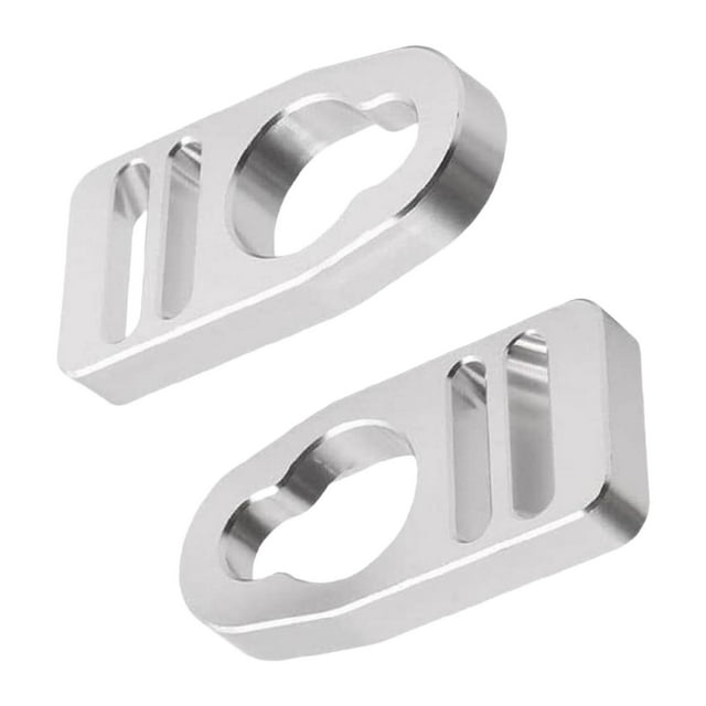 2x hebillas para correa de asiento de Kayak, Clips de aleación de aluminio, reemplazo de accesorio Premium portátil práctico profesional de alto