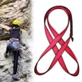 thumbnail image 1 of Ximing Climbing 18mm Nylon Runners 4850LB Climbing Utility Cord Rock Climbing, Creating Anchors System, Rappelling Gear, Work - Red, 60cm, 1 of 10
