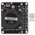 thumbnail image 2 of Ventilador De Refrigeración Para Raspberry Pi Turbo Ventilador De Refrigeración Sin Escobillas Con Placa De Expansión De Luz LED Apto Para Raspberry Pi 4b 3b 3b 3a Ccdes Otros, 2 of 8