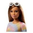 thumbnail image 2 of Barbie Fashionistas Doll, Curvy Body Type Wearing Tie Dye Dress, 2 of 5