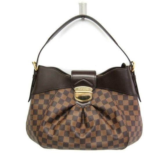 Pre-Owned Louis Vuitton Damier Sistine MM N41541 Women's Shoulder Bag Ebene (Good)