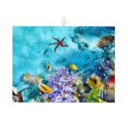 thumbnail image 1 of Balery Corals and Tropical Fish Alfombrilla de Secado para Cocina, 18x24 Pulgadas, Súper Absorbente para Platos y Encimeras, 1 of 7