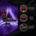 thumbnail image 3 of Silla Gamer Ergonómica IG642 Reclinable hasta 135°  Soporta hasta 120 kg con reposapies y Cojines para Soporte de Cuello y Lumbar Silla de Oficina y Escritorio Ejecutiva, 3 of 8