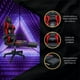 thumbnail image 3 of Silla Gamer Ergonómica IG642 Reclinable hasta 135°  Soporta hasta 120 kg con reposapies y Cojines para Soporte de Cuello y Lumbar Silla de Oficina y Escritorio Ejecutiva, 3 of 8