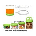 thumbnail image 5 of 4 Compartment Twist Lock, Stackable, Leak-Proof, Food Storage, Snack Jars & Portion Control Lunch Box by BariatricPal Color: 3-Color Variety Pack, 5 of 8