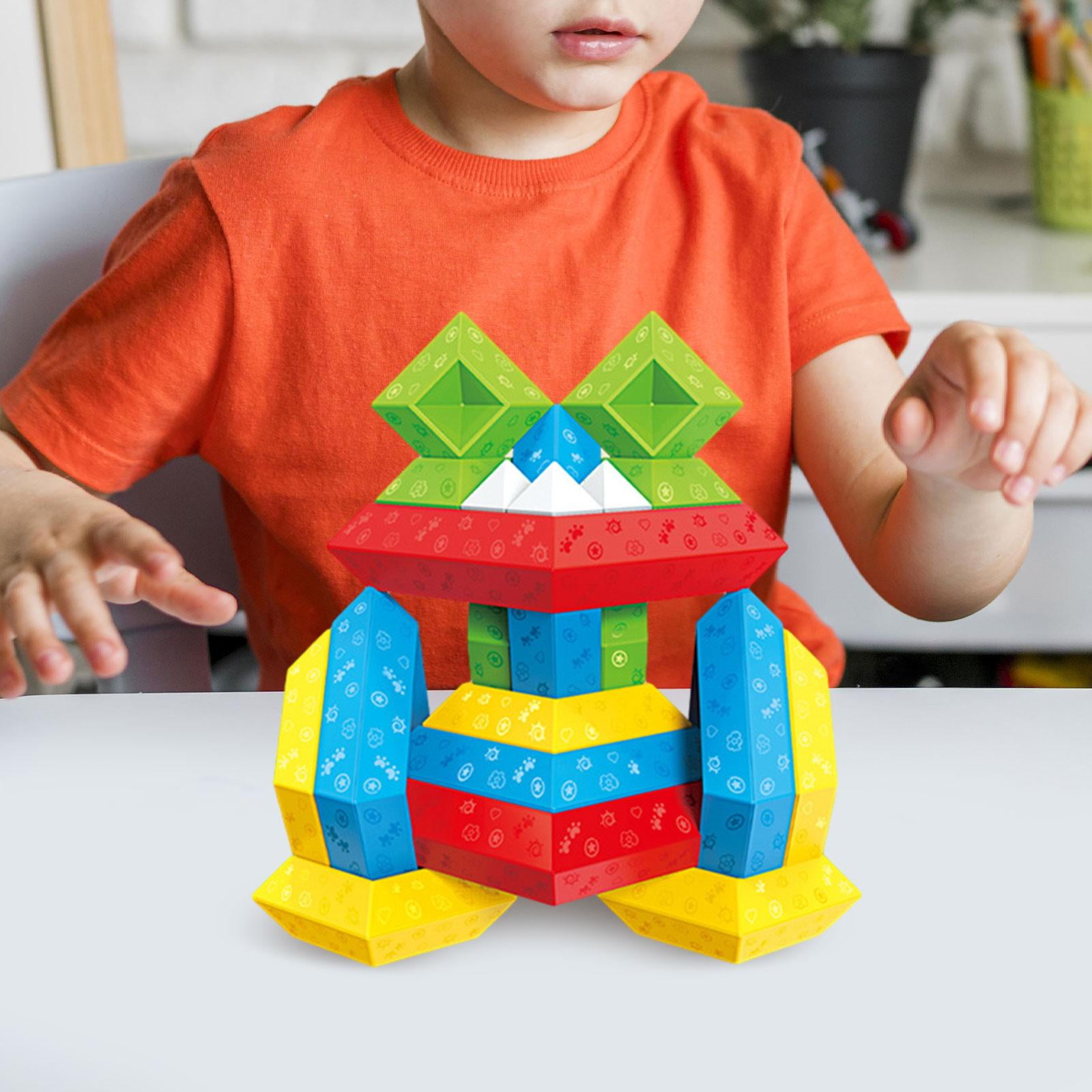 Light Table Manipulatives Dimple Building Blocks For Toddler (300