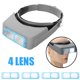 thumbnail image 1 of LYD Head Wearing Glasses Lupa para Low Vision Headband Eyewear Lupa Repair Third Hand Helmet Lupa Gafas lyd modelStyleType, 1 of 2