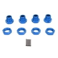 thumbnail image 1 of 4 Uds Adaptadores de cubo hexagonal de rueda RC 24mm Brillar Aleación de aluminio Azul, 1 of 10