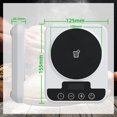 thumbnail image 4 of Warmer Mat Upgraded for Home Kitchen – Sourdough Heating Mat 1°F Precision Control (70–100°F), Auto Heat On/Off, 12H Timer, Game Changer for Home Bakers, 4 of 5