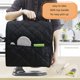 thumbnail image 2 of Grey Batidora de pie, cubierta acolchada contra el polvo, cierre de cremallera, adecuada para bolsa de almacenamiento de cocina, Accesorios para el hogar, 2 of 4