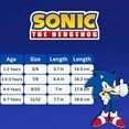 thumbnail image 7 of Sonic The Hedgehog Boys Dual Sizes Watershoes. (Toddler Little Kids), Blue Red, Size: 708, 7 of 7