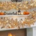 thumbnail image 5 of Eoozwa Fall Decor Maple Leaf String Lights , 118" LED Thanksgiving Decorations Lights Plug in for Indoor Outdoor Halloween Fall Party Home Garland, 5 of 7