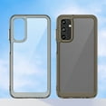 thumbnail image 2 of ShellTech Crystal Case for Samsung Galaxy A15 5G Slim Thin Soft TPU Bumper & Hard PC Back Shockproof Scratch Resistant Protective Phone Case for Galaxy A15,Gray, 2 of 8