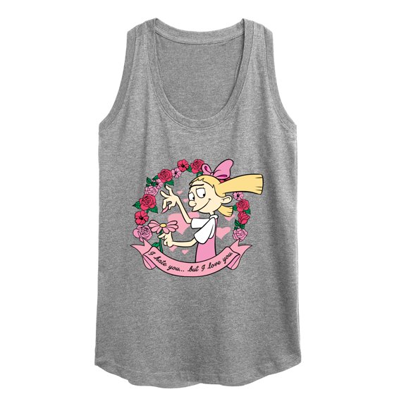 Hey Arnold! - Valentine's I Love You - Women's Racerback Tank Top