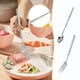 thumbnail image 1 of Tenedor extensible para barbacoa, palo telescópico para asar con mango largo, brocheta de malvavisco de acero inoxidable con longitud ajustable para acampar, asar y cocinar, 1 of 9