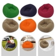 thumbnail image 3 of ToppiJoy 6 Pcs Inflatable Lazy Sofa, Portable Inflatable Couch, Bean Bag Chairs, for Living Room Bedroom Camping Colorful, 3 of 12