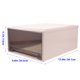 thumbnail image 2 of BESTYASH 1Ud Caja Organizadora De Plástico Marrón Para Almacenamiento En Casa, 2 of 7
